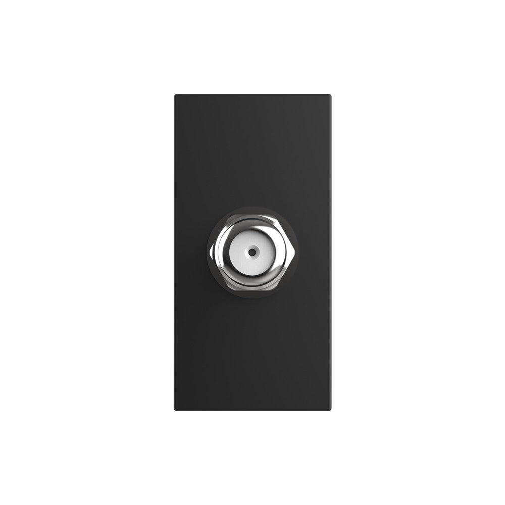 Livolo halbes SAT-Modul in Schwarz