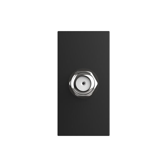 Livolo halbes SAT-Modul in Schwarz