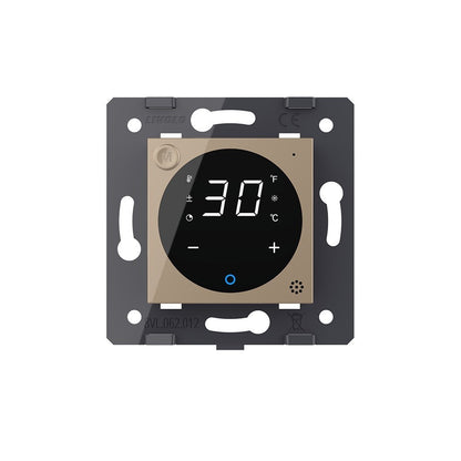 Livolo Raumthermostat-Modul in gold m. ext. Sensor