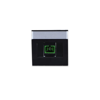 Livolo Glasfaser-Anschluss-Modul in schwarz / ISO 61754-4