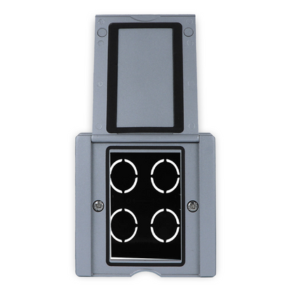 Edelstahl Bodentank Wandsteckdose 3-fach belegbar LT-103-11