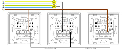 Livolo Kombination aus Serienschalter und Steckdose in weiß
