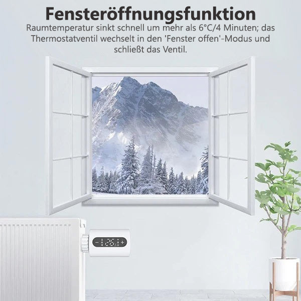 WLAN Heizkörperthermostat Thermostat Regler für Heizkörper