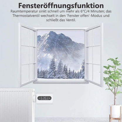 WLAN Heizkörperthermostat Thermostat Regler für Heizkörper