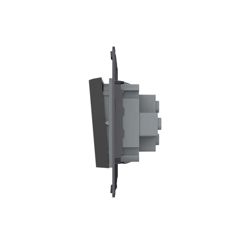 Livolo einfaches Wipp-Taster-Modul in Schwarz