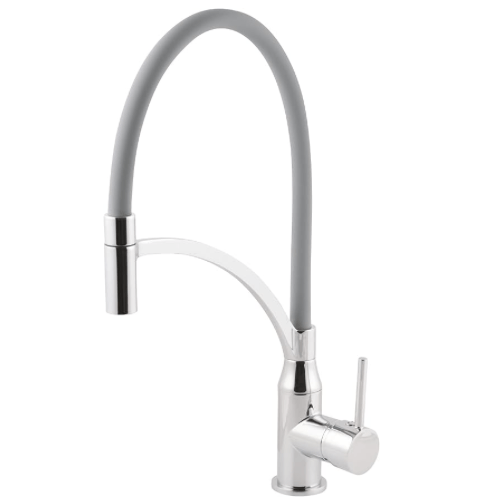 Aqua-Su "Lago Plus" Spültisch-Einhebelmischer mit flexiblem Auslauf - WEIM24