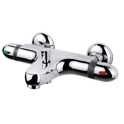 Aqua-Su "Rome" Thermostat-Wannenarmatur (chrom) - WEIM24