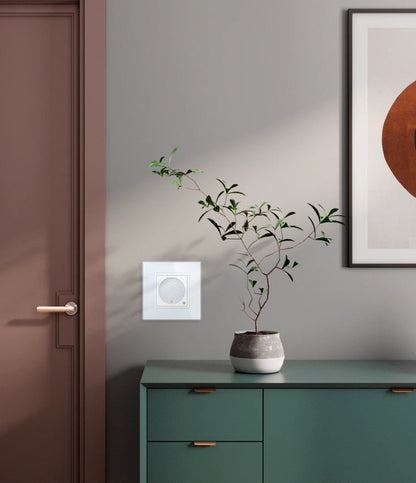 Raumthermostat für Fußbodenheizung m. ext. Sensor in gold