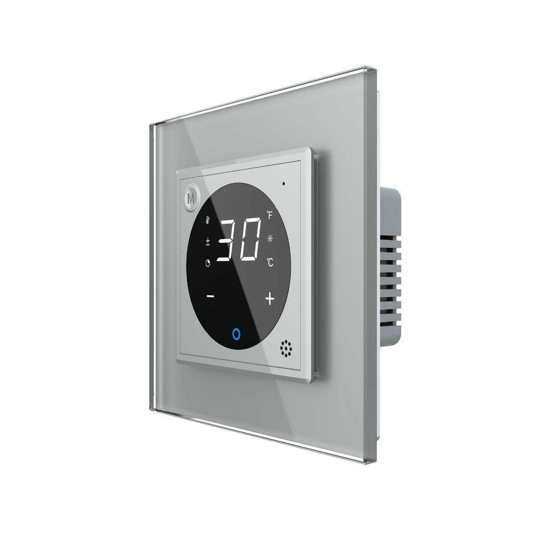 Livolo graues EC Raumthermostat Fußbodenheizung m. ext. Sensor
