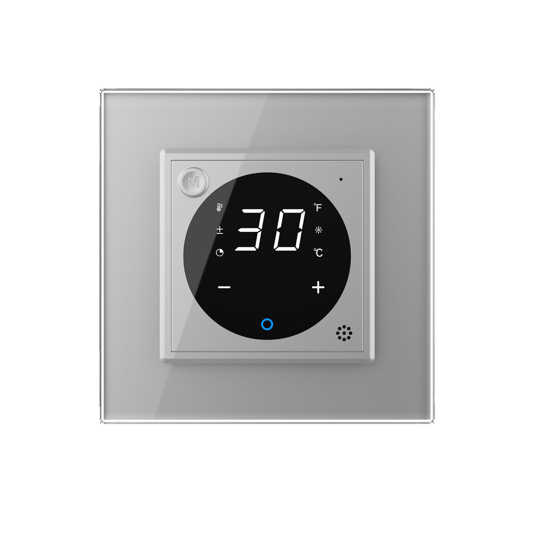 Livolo graues EC Raumthermostat Fußbodenheizung m. ext. Sensor