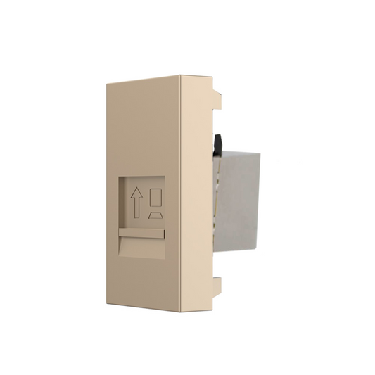 Livolo halbes, goldenes LAN-Modul CAT6