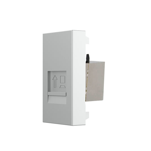 Livolo halbes, graues LAN-Modul CAT6 Durchgang