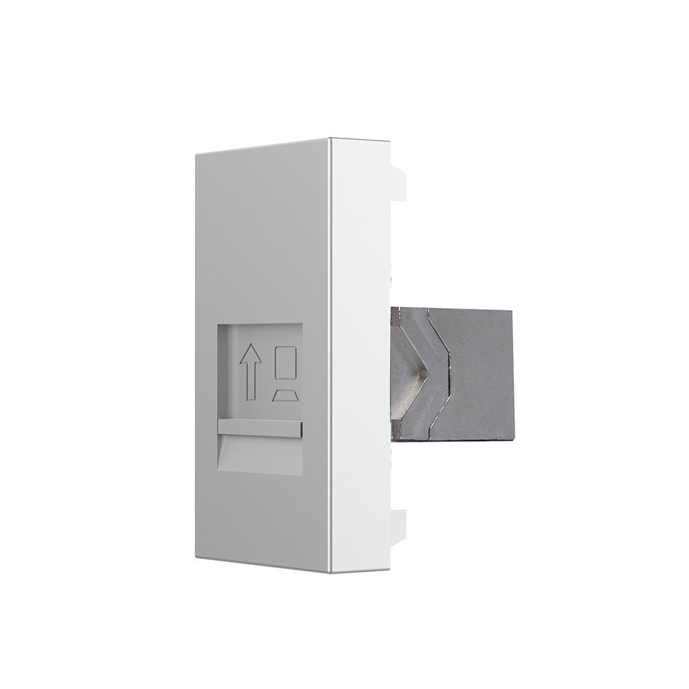 Livolo zweifaches, graues LAN-Modul CAT7 Durchgang
