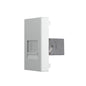Livolo halbes, graues LAN-Modul CAT7 Durchgang