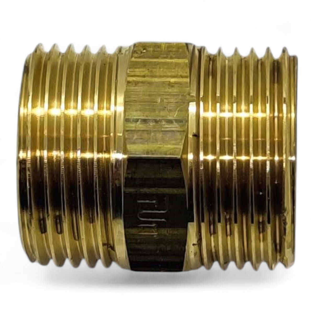 Doppelnippel 3/4" Messing