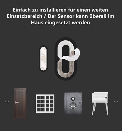 Livolo EC Tür- & Fenster-Sensor in schwarz
