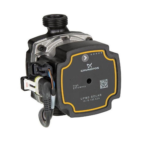Grundfos UPM3 Solar 15/75 130 inkl. Kabel (Graugussgehäuse)