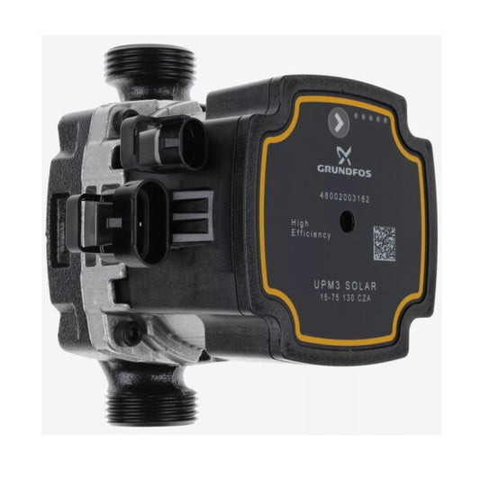 Grundfos UPM3 Solar 15/75 130 inkl. Kabel (Graugussgehäuse)