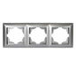 VISAGE Silber UP Schalterprogramme, Steckklemmen-System Schuko Steckdosen, Schalter, usie, Dimmer