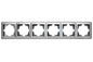 VISAGE Silber UP Schalterprogramme, Steckklemmen-System Schuko Steckdosen, Schalter, usie, Dimmer