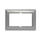 VISAGE Silber UP Schalterprogramme, Steckklemmen-System Schuko Steckdosen, Schalter, usie, Dimmer