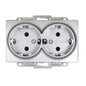 VISAGE Silber UP Schalterprogramme, Steckklemmen-System Schuko Steckdosen, Schalter, usie, Dimmer