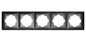 VISAGE Anthrazit-Grau UP Schalterprogramme, Steckklemmen-System Schuko Steckdosen, Schalter, usie, Dimmer