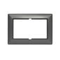 VISAGE Anthrazit-Grau UP Schalterprogramme, Steckklemmen-System Schuko Steckdosen, Schalter, usie, Dimmer
