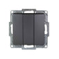 VISAGE Anthrazit-Grau UP Schalterprogramme, Steckklemmen-System Schuko Steckdosen, Schalter, usie, Dimmer