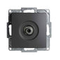 VISAGE Anthrazit-Grau UP Schalterprogramme, Steckklemmen-System Schuko Steckdosen, Schalter, usie, Dimmer
