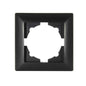 VISAGE Schwarz UP Schalterprogramme, Schuko Steckdosen, Schalter, Taster, Jalousie, Dimmer,