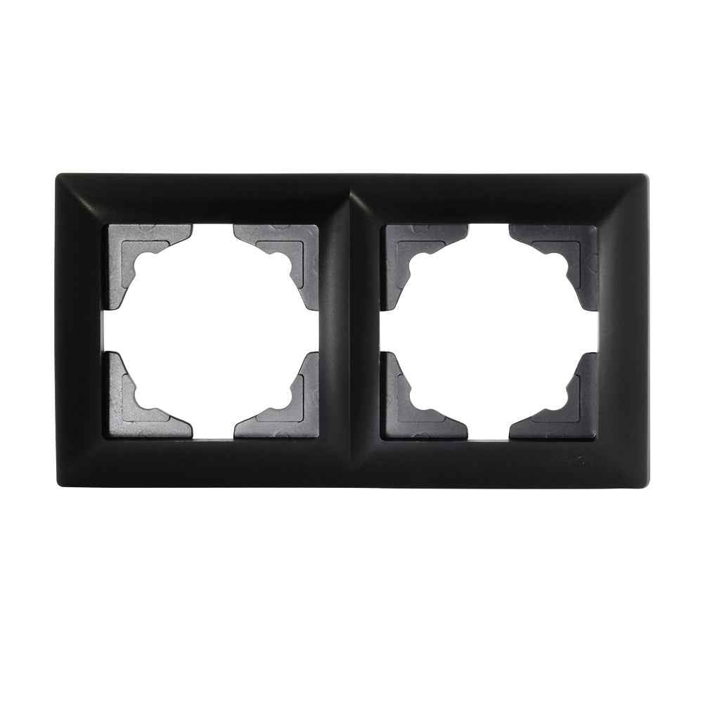 VISAGE Schwarz UP Schalterprogramme, Schuko Steckdosen, Schalter, Taster, Jalousie, Dimmer,