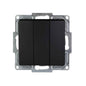 VISAGE Schwarz UP Schalterprogramme, Schuko Steckdosen, Schalter, Taster, Jalousie, Dimmer,