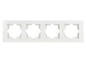 Schuko Steckdose & Schalter Serie Moderna weiss