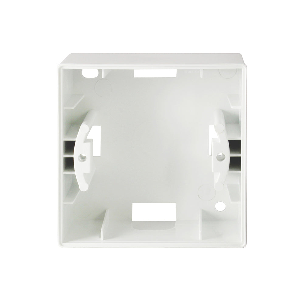 Schuko Steckdose & Schalter Serie Moderna weiss