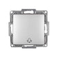 VISAGE Silber UP Schalterprogramme, Steckklemmen-System Schuko Steckdosen, Schalter, usie, Dimmer