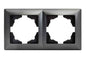 VISAGE Anthrazit-Grau UP Schalterprogramme, Steckklemmen-System Schuko Steckdosen, Schalter, usie, Dimmer