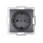 VISAGE Anthrazit-Grau UP Schalterprogramme, Steckklemmen-System Schuko Steckdosen, Schalter, usie, Dimmer