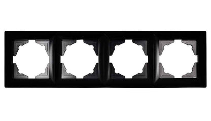 VISAGE Schwarz UP Schalterprogramme, Schuko Steckdosen, Schalter, Taster, Jalousie, Dimmer,