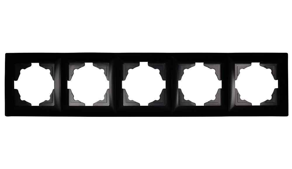 VISAGE Schwarz UP Schalterprogramme, Schuko Steckdosen, Schalter, Taster, Jalousie, Dimmer,