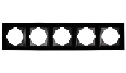 VISAGE Schwarz UP Schalterprogramme, Schuko Steckdosen, Schalter, Taster, Jalousie, Dimmer,