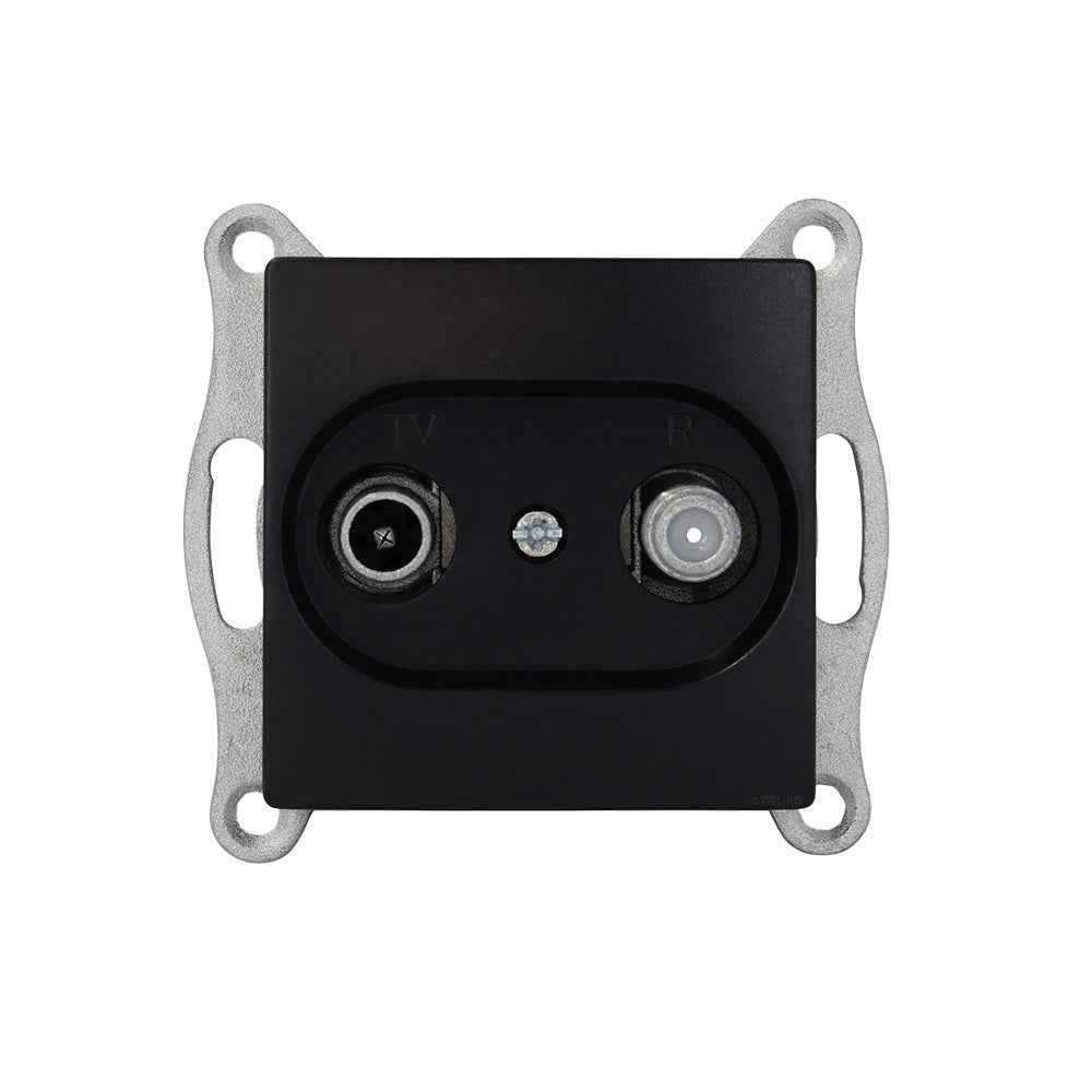 VISAGE Schwarz UP Schalterprogramme, Schuko Steckdosen, Schalter, Taster, Jalousie, Dimmer,