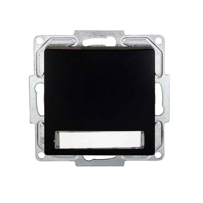 VISAGE Schwarz UP Schalterprogramme, Schuko Steckdosen, Schalter, Taster, Jalousie, Dimmer,
