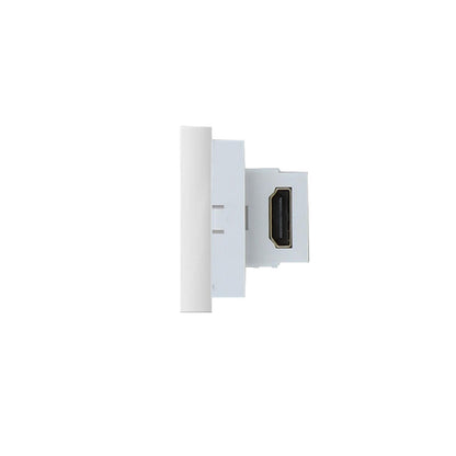 Livolo einfaches, weißes HDMI Modul 90° Winkel Bodentanks Tischdosen