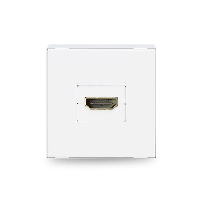 Livolo einfaches, weißes HDMI Modul 90° Winkel Bodentanks Tischdosen