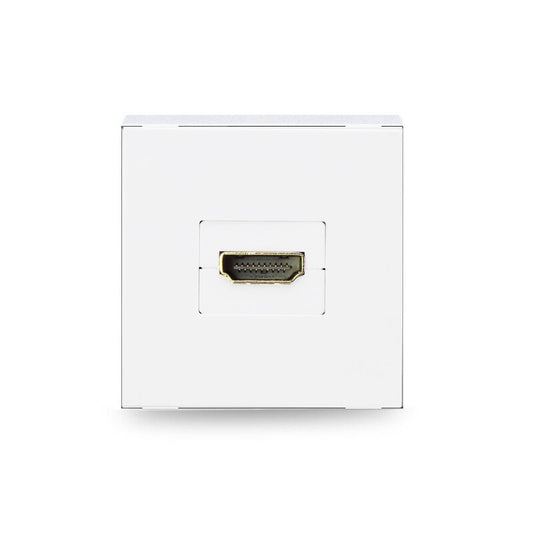 Livolo einfaches, weißes HDMI Modul 90° Winkel Bodentanks Tischdosen