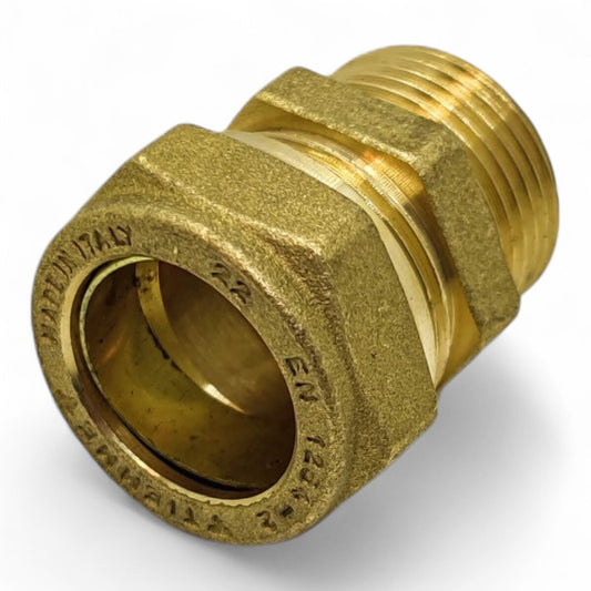 I-Klemmringverschraubung 3/4" AG x 22mm