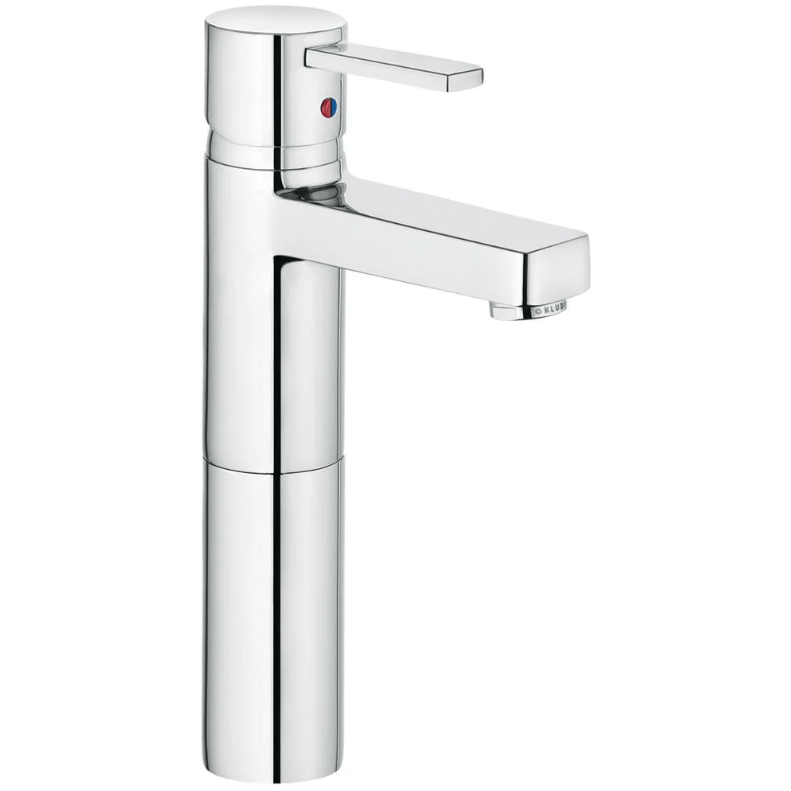 KLUDI "ZENTA" Waschtisch-Einhebelmischer mit hohem Auslauf (chrom) - WEIM24