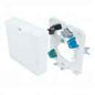 Schuko Steckdose & Schalter Serie Moderna weiss