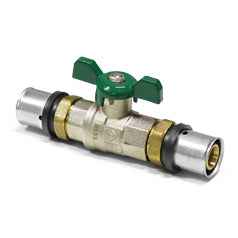 Fitting Pressfitting PIPETEC TH & U Kontur Aluverbund Bogen Kupplung T-Stück